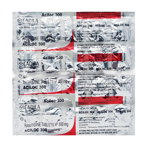 ACILOC 300 MG TAB