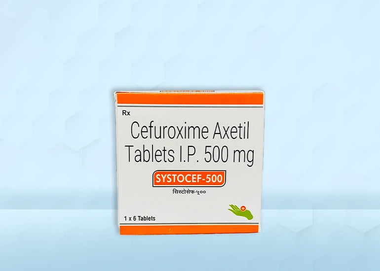 Systocef 500 mg Tablet (6 Tab)