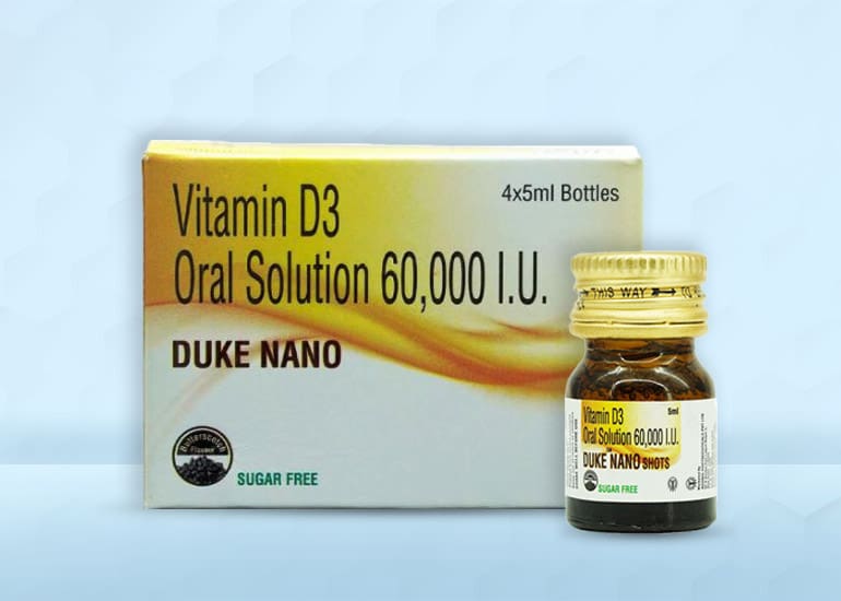 Duke Nano Vitamin D3 Oral Solution (Sugar Free)