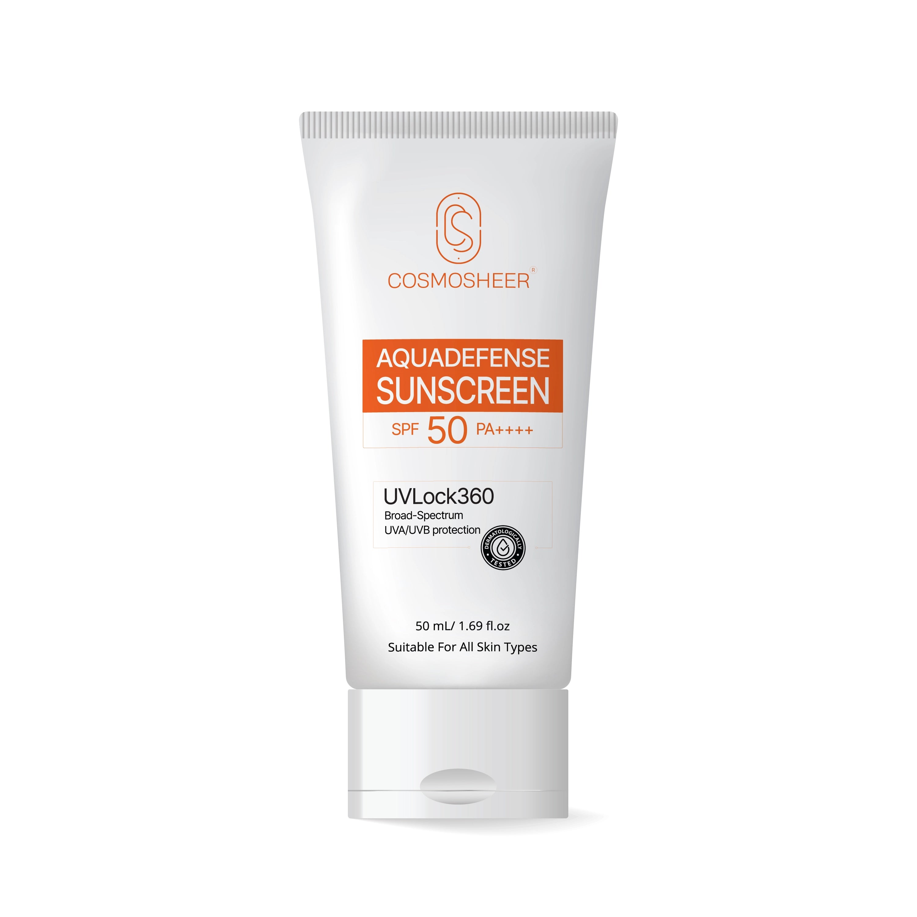 COSMOSHEER AQUADEFENSE - SUNSCREEN (SPF 50 PA++++)