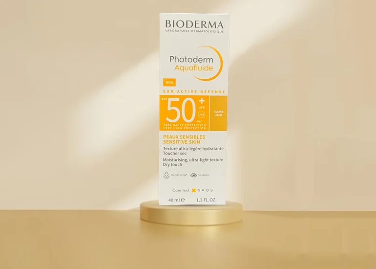 Photoderm Aquafluide SPF 50+ Non-tinted Sunscreen For Sensitive Skin