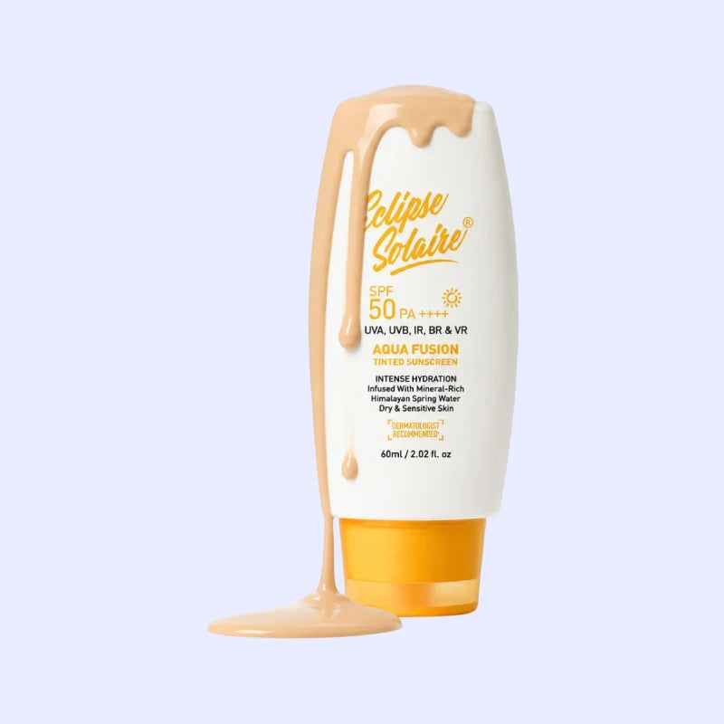 Eclipse Solaire Tinted Aqua Fusion Sunscreen SPF 50 PA+++