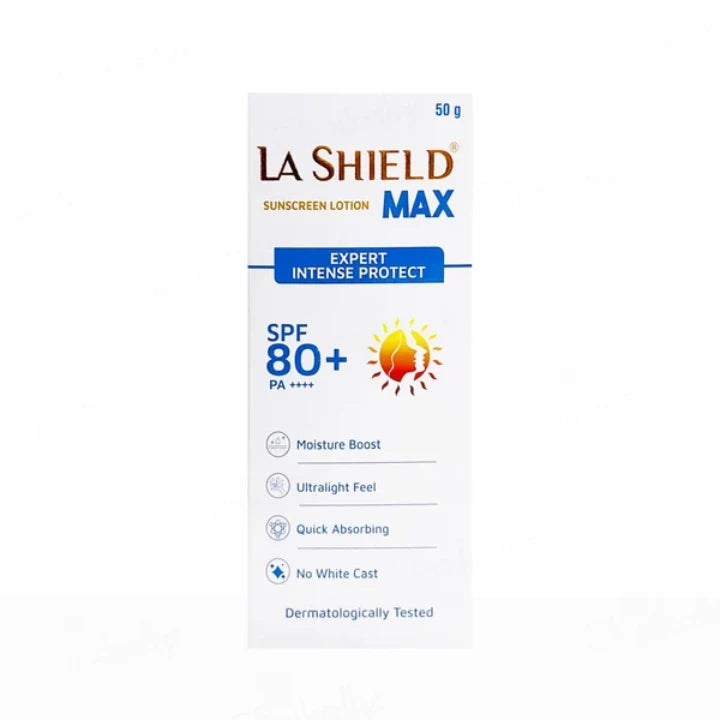 LA SHIELD MAX Sunscreen Lotion SPF 80+