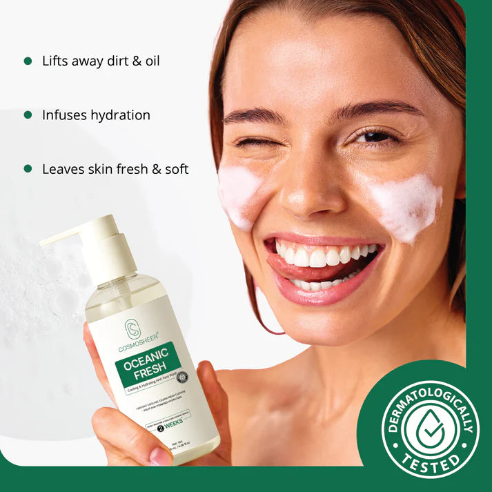 Cosmosheer Oceanic Facewash