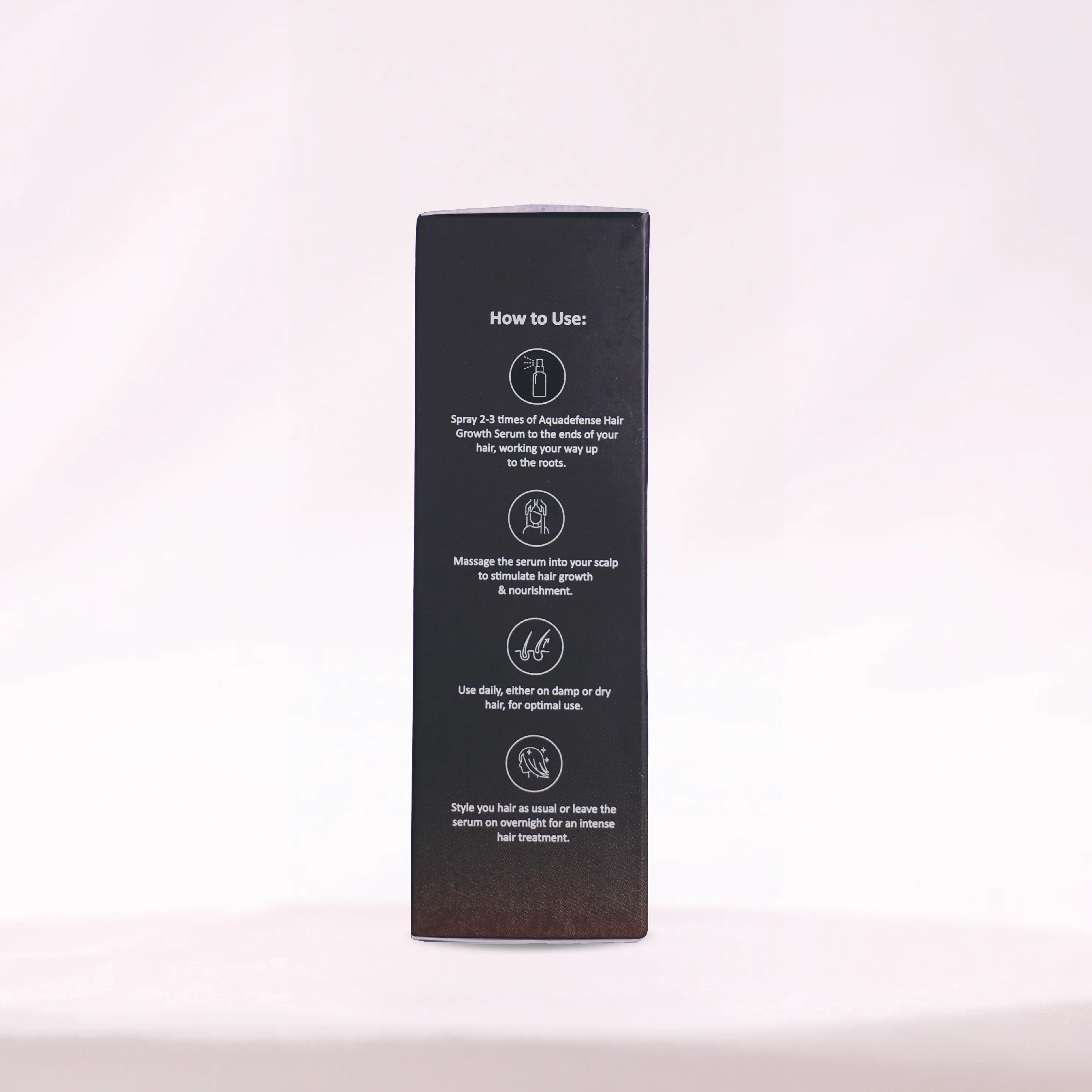 Cosmosheer Aquadefense Hair Growth Serum (Clinically Proven Formula for Thicker, Fuller Hair) | 60 ml